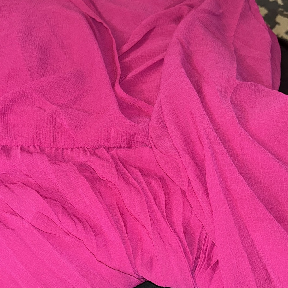 NWT City Chic Precious Pleat Dress in pink color in size XXL (size 24 US) - Picture 7 of 8